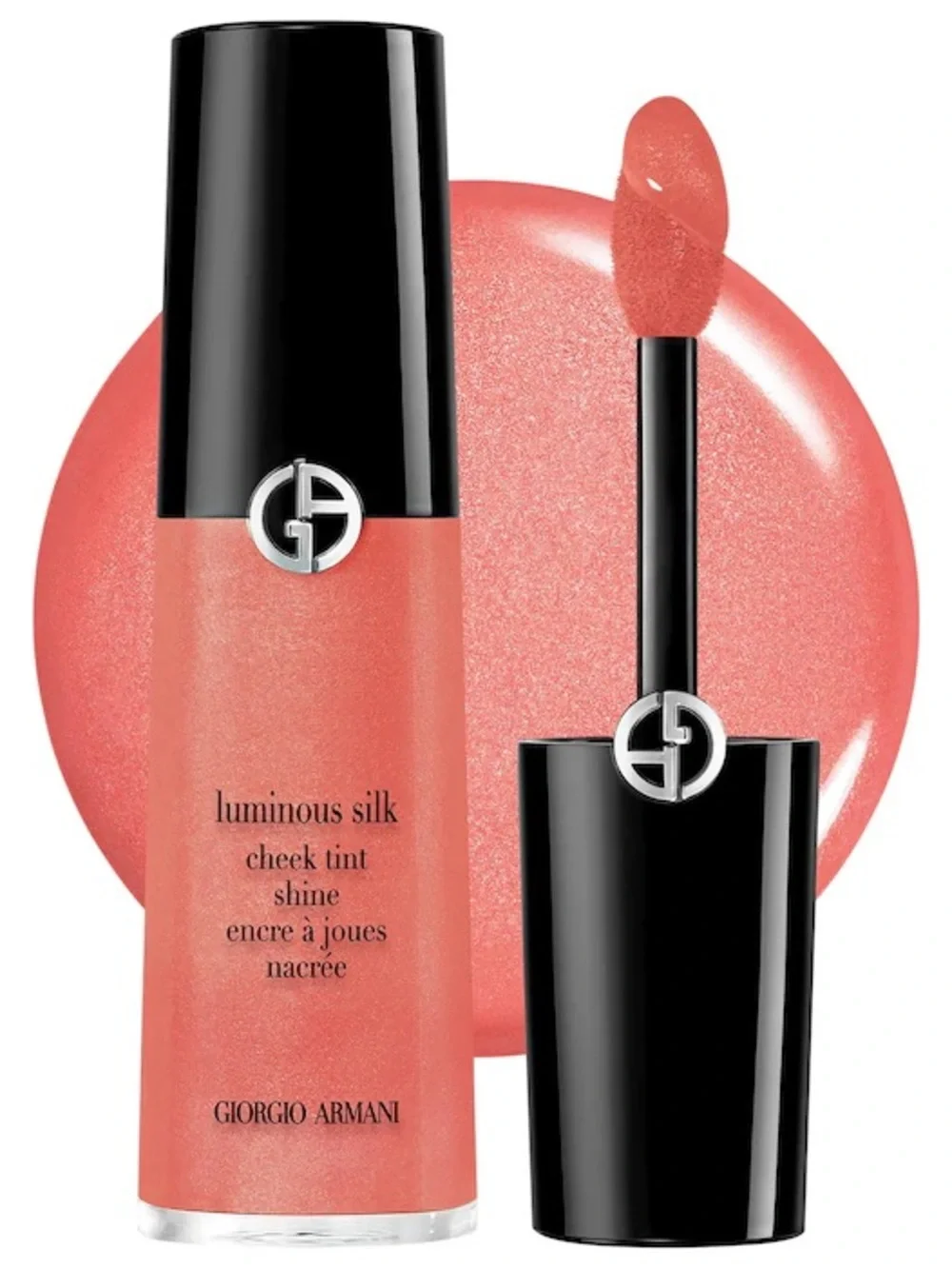 Giorgio Armani Luminous Silk Cheek Tint Shine Starlit Peach 50s